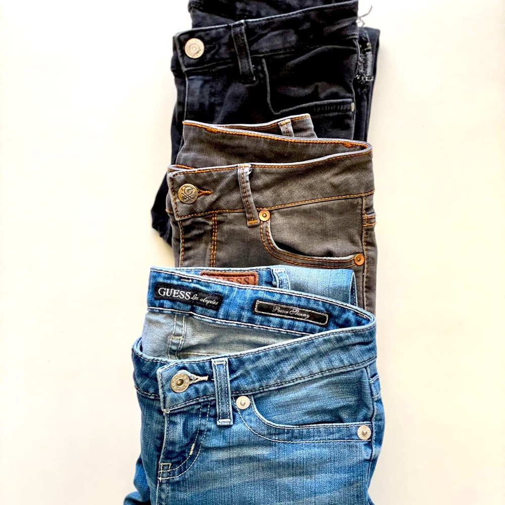 SOLD! Set of Skinny Jeans (size 24/25)